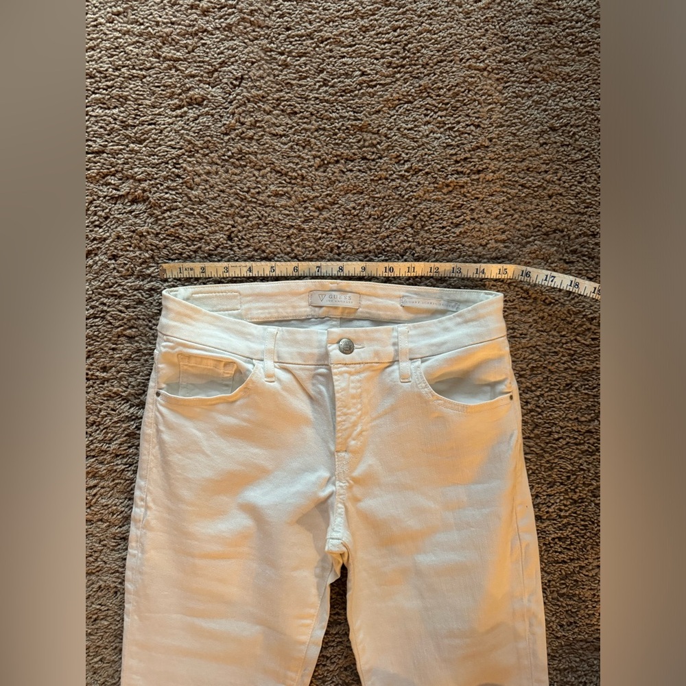 White Guess skinny Jeans Curvy Sophia Skinny size 28